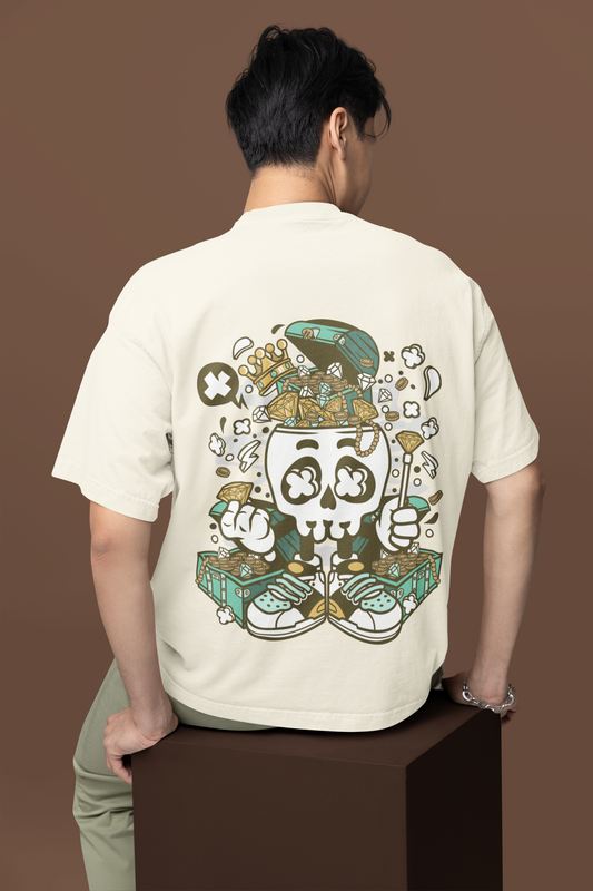 Off-White Oversized Graphic Printed Tshirt